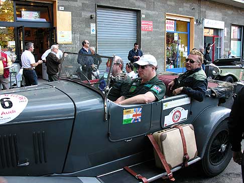 Bugatti - Bugatti Typte 35 pilota Foglia e codriver Nocera al GP Nuvolari 2012