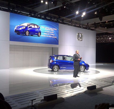 Honda - Honda Fit EV auto elettrica all�Auto Show di Los Angeles