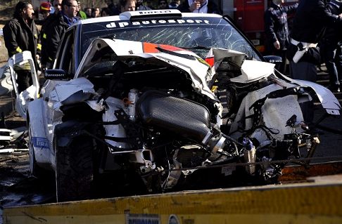 Incidente a Robert Kubica - Granve incidente al pilota polacco della Renault