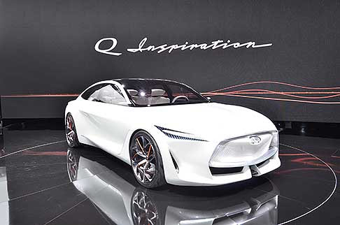 Infiniti - Portavoce di pi innovazione  invece la Infiniti Q Inspiration Concept