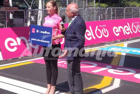 Giro d´Italia - Inisieme sulla stessa strada con il presidente ACI di Reggio Emilia del Giro d´italia 2022 