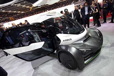 Italdesign - Italdesign e Airbus hanno realizzato Pop.Up, il primo sistema di trasporto modulare elettrico.