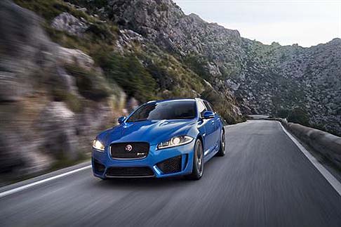 Jaguar - Terzo modello della gamma Jaguar R-S ad alte prestazioni, la XFR-S Sportbrake si affianca ai modelli XFR-S berlina. 