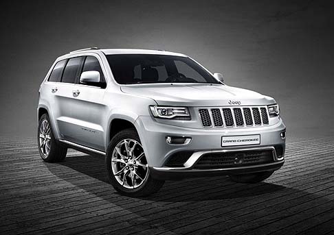 Jeep - Dopo la passerella di Detroit, la rinnovata Jeep Grand Cherokee My 2014 si affaccia sulla scena europea per indossare la veste di anteprima all83esimo Salone Internazionale di Ginevra. 