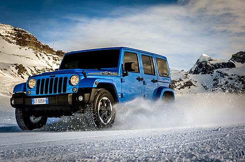 Jeep  -  online il progetto web Master of Winter, dove la special Jeep Wrangler Polar intende recitare il ruolo di assoluta protagonista.