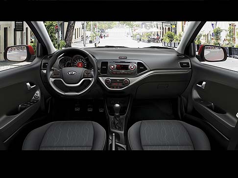 Kia - Novità assoluta le dotazioni con caratteristiche premium, come, ad esempio, il Kia Navigation System con schermo touch screen.