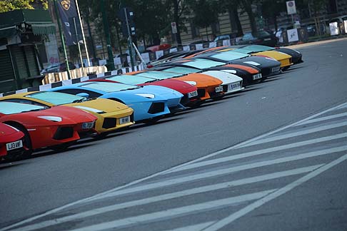 Lamborghini  - L11 maggio il tour si concluder a SantAgata Bolognese, dove si terr la cena di gala celebrativa del 50 Anniversario Lamborghini. 