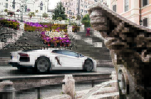 Grand Tour Lamborghini - Lamborghini 50esimo anniversario giunge a Roma