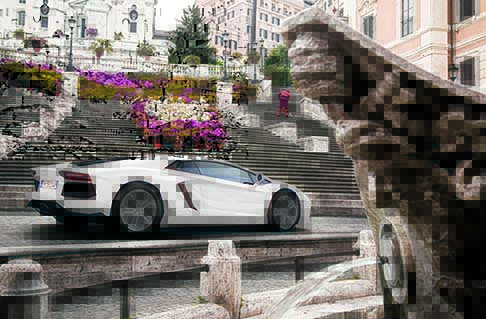 Grand Tour Lamborghini - Lamborghini 50esimo anniversario giunge a Roma
