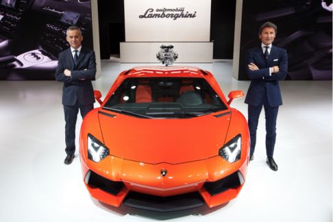 Lamborghini - Debutto asiatico per la nuova Lamborghini Aventador LP 700-4, presentata al Salone dell�Auto di Shanghai