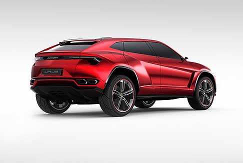 Lamborghini - Lamborghini Urus retro vettura del Suv supersportivo