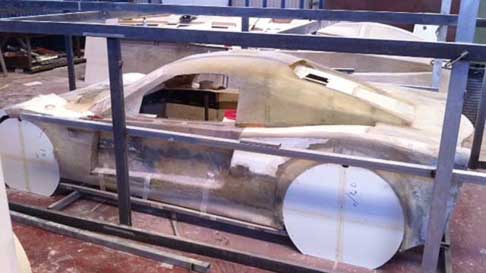 Tecnicar Laviania SE - Supercar Lavinia S.E. preparazione del chassis