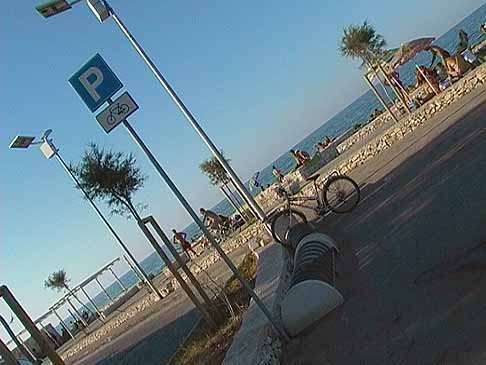 Ciclovia Adriatica - Lungomare a Cozze e parcheggio bike