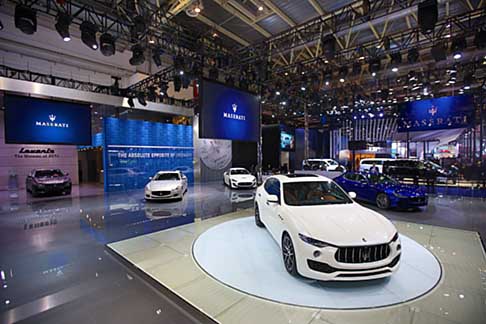 Maserati -  Il nuovo e inedito suv del Tridente sbarca in terra dOriente per il debutto ufficiale al Salone di Pechino.