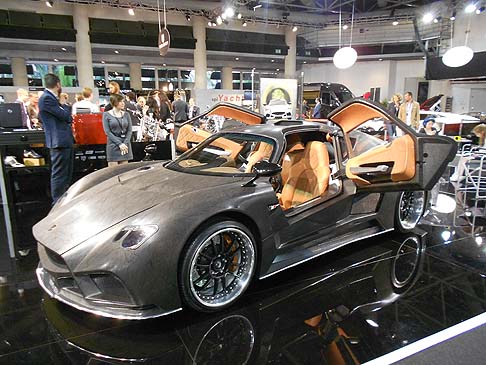 Mazzanti - LEvantra  lultima opera di Mazzanti Automobili, e da quanto lo stesso Luca Mazzanti ha riferito, lattenzione del pubblico monegasco  stata molto forte. 