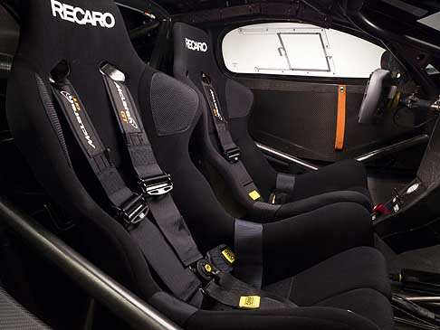 McLaren - McLaren 12C GT Can-Am Edition interni sedili racing