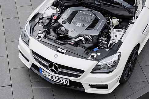 Mercedes-Benz - Corpo motore della Mercedes-Benz SLK 55 AMG