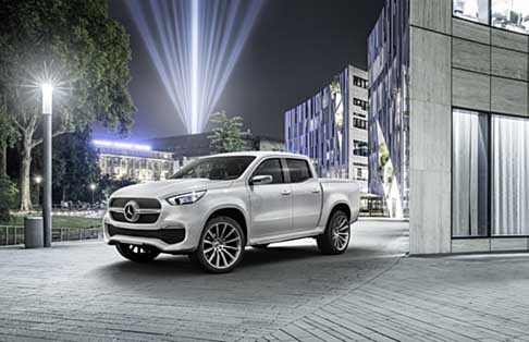 Mercedes-benz - Il Concept X-CLASS stylish explorer punta su elementi come comfort, sicurezza e piacere di guida.