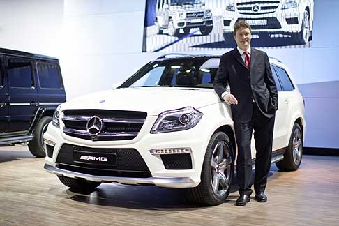 Mercedes - Mercedes GL 63 AMG anteprima mondiale al salone di Mosca
