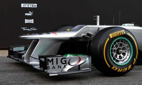 Mercedes - Ottimista anche Rosberg, per il quale: �Il programma di test per il 2012 � iniziato bene, completare i primi giri con la nuova W03 mi ha dato grandi sensazioni�.