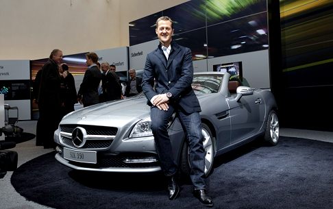 Mercedes-Benz - Michael Schumacher testimonial della Mercedes SLK 350