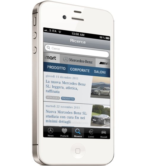 Mercedes-Benz - MercedesNews lApp per essere informati sul mondo della stella di stoccarda MercedesNews iPhone ricerca