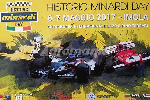 Autodromo di Imola - Minardi Historic Day 2017 allAutodromo di Imola sul circuito Enzo e Dino Ferrari