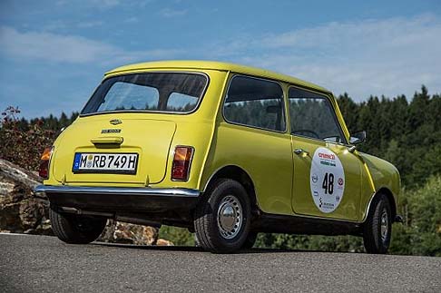 Mini - La vettura  una delle Mini classiche guidata dallattore Rowan Atkinson, protagonista nel ruolo di Mr. Bean nellomonima serie televisiva britannica. 