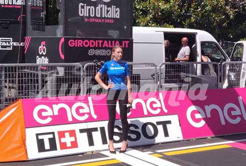 Giro dItalia - Miss del Giro dItalia undicesima tappa di 203 km Santarcangelo di Romagna con traguardo a Reggio Emilia