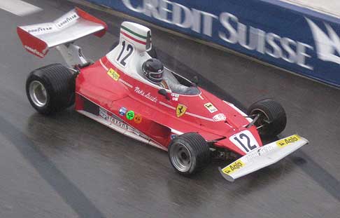 Circuito F1 Montecarlo - Storica monoposto Ferrari di Niki Lauda a Montecarlo Historique