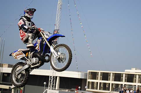 Freestyle - Motocross freestyle extreme sport su motocross Yamaha