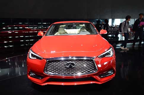 Infiniti - Design espressivo e appeal sportivo caratterizzano la nuova coup Infiniti Q60, premiere del North American International Auto Show di Detroit. 