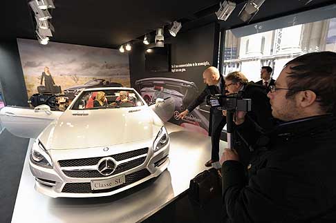 Mercedes - New Mercedes-Benz SL sponsor del Milano Moda Donna 2012