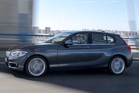 BMW - New BMW Serie 1 per la prima volta vengono offerti i propulsori a tre e quattro cilindri della nuova famiglia di motori del BMW Group