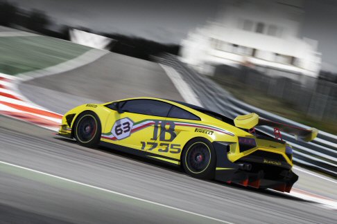 Lamborghini - Per lo sviluppo della Gallardo dedicata alla stagione 2013 si  partiti dal telaio e dalla piattaforma meccanica della vettura attuale.