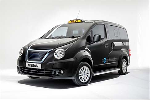 Nissan - Nissan NV200 taxi cab per Londra rientra in un progetto pi ampio che Nissan ha dedicato alle flotte di taxi metropolitane e che include, oltre alla capitale inglese, anche New York, Barcellona e Tokio. 