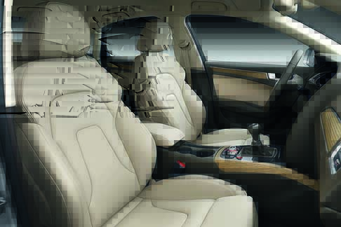 Audi - Nuova gamma Audi A4 sedili interni