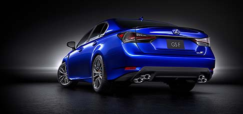 Lexus - Lexus GS F condivide la stessa piattaforma della Lexus GS, ma beneficia di ulteriori miglioramenti, incluso il propulsore.