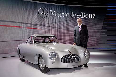Mercedes-Benz - Old Cars Mercedes SL al Detroit Autoshow 2012