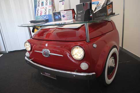 Fiera del Levante - Palermo design arreda con la fiat 500 alla 78^ Fiera del Levante di Bari