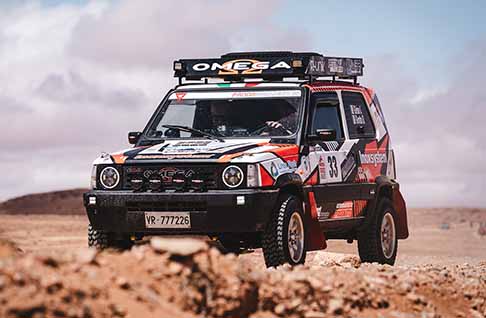 Automotoretr� - AutoMotoRetr� presso Fiere di Parma kermesse del motorismo strorico con la Panda Raid Courtesy Scuderia Omega. L�evento apre al pubblico il 7-8 Marzo 2026, il 6 Marzo solo per operatori. Scopri le Foto!