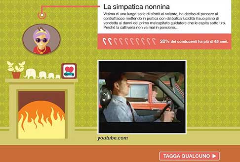 Guida pericolosa - Peggiori automobilisti - 2 La simpatica nonnina