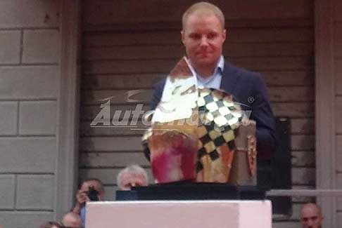 Premiato Valteri Bottas - Periato Valter Bottas a Brisighella con il 25 Trofeo Lorenzo Bandini