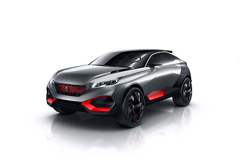 Peugeot - Suv dal design avveniristico, ricco di appeal, Peugeot Quartz si prepara a dominare la scena tra i concept che saranno in vetrina a Parigi. 
