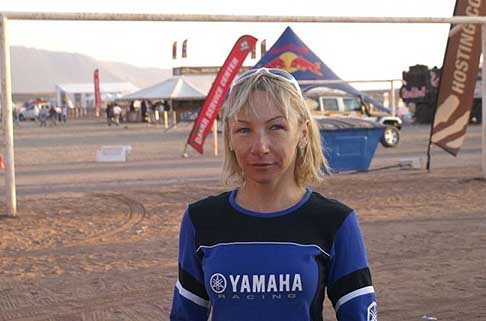 Yamaha - Dakar 2012 -10 stage In decima posizione da segnalare la piacavole sorpresa femminile italiana, Camelia Liparoti su Quads Yamaha YSM 700R SE