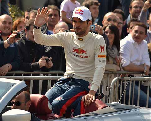 Red Bull - Pilota di F1 Jaime Alguersuari spagnolo della Toro Rosso