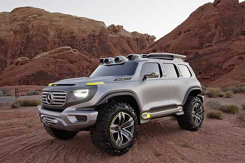 Mercedes - Prototipo Mercedes Ener G Force verr presentato al Los Angeles Design Challenge 2012