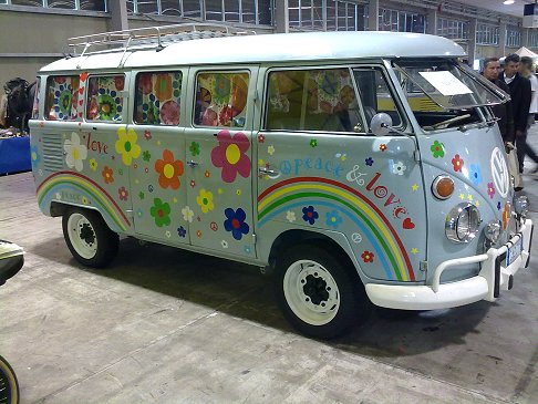 Volkswagen - Pulmanino Volkswagen Bulli art design alla Fiera di Padova