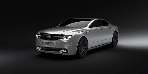 Qoros - Sviluppata da uno studente di design, il coreano Jihoon Seo, durante uno stage presso il Qoros Design Team, la concept Qoros 9 Sedan rappresenta la berlina del futuro.
