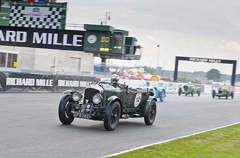 Bentley - Racing Le Mans Classic sul circuito di Sarthe